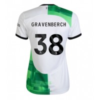 Ženski Nogometni dresi Liverpool Ryan Gravenberch #38 Gostujoči 2023-24 Kratek Rokav